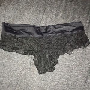 Black Lacey undies